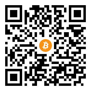 bitcoin:bc1qpqxpg55pv8uhcawtrgmu7lt8nkuawnzclaq7v8fv5q45fcrez5fstnfylf black Bitcoin QR code