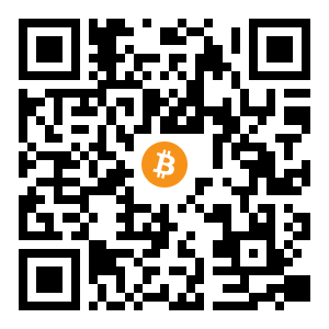 bitcoin:bc1qprruv0p62ea7n5mx3kj6wd3t7v4d6exaa4tcsa black Bitcoin QR code