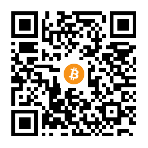bitcoin:bc1qpwx66zwwngvvn4ujrn6s8v7jencxs6sgrlmzyj black Bitcoin QR code