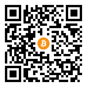 bitcoin:bc1qq3pgs6kjq2580dvzw4px9pdthtanj5vwh9aqvf black Bitcoin QR code