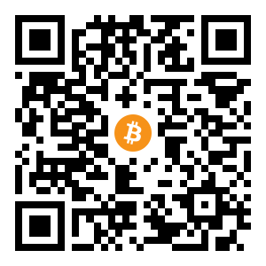 bitcoin:bc1qq59amtllf9yygta26caw0fzw4kytkx07ujus3h black Bitcoin QR code