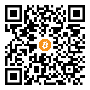 bitcoin:bc1qqahtxlxmcd2j8chnrk9wyvd5xf36m6ygczgntp black Bitcoin QR code