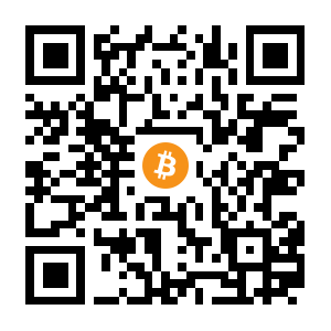 bitcoin:bc1qqaq7nqyp9et20v0ada9qph8ucxlrwfylm55j5a black Bitcoin QR code