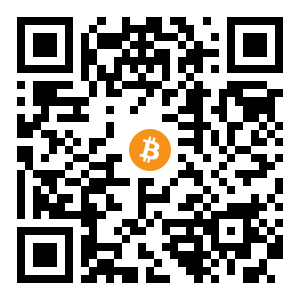 bitcoin:bc1qqdwu6sqymffdc2algmkjdsecush4pug7jywk70xzgaqswm6e2rqq85ktuw black Bitcoin QR code