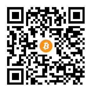 bitcoin:bc1qqe6nq826gxlgdetpwc7ea3ke4ympt76dhued6f black Bitcoin QR code