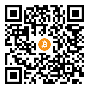 bitcoin:bc1qqfgwf75jtyxnn3c7qhmltwrjwrxjyhhhetnuzg black Bitcoin QR code