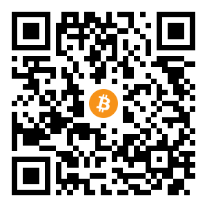 bitcoin:bc1qqjllsywexz54ay85l9wud50yptpdlf40ph8l9m black Bitcoin QR code