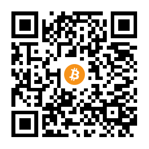 bitcoin:bc1qqquv22zesdctmcjmllnxe2g52fat6ctrclkqjy black Bitcoin QR code