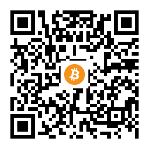 bitcoin:bc1qqsgkg7ycyuq8szyw0r28nlt6m6qa2ugve7jh8w black Bitcoin QR code