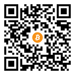 bitcoin:bc1qqsjvacejqz4zjx7rdpw7qvxf4j92hpsz33qzxa black Bitcoin QR code