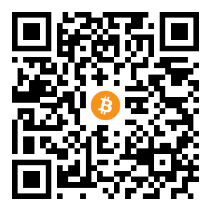 bitcoin:bc1qqv3vv8t04jj4xc348m7eljqpaystuhvh50rf45 black Bitcoin QR code