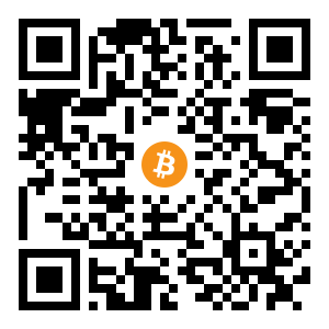 bitcoin:bc1qqv6053ncxx4dzm30nm7380mf47ryxdqaphf3dh black Bitcoin QR code