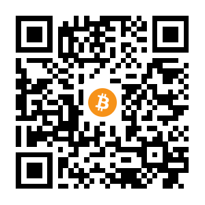 bitcoin:bc1qrhdd5te85lzq2chjqlkpvksepyu54sze6c7r7j black Bitcoin QR code