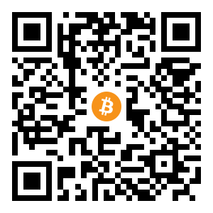 bitcoin:bc1qrk2l627e4grzgenxe3f8vfpzygzqnucy97yjzy black Bitcoin QR code