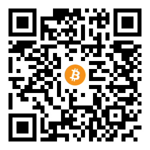 bitcoin:bc1qrkv5httsd0g58dz39vqeftqhfnygm4sqgw3aux black Bitcoin QR code
