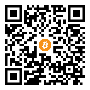 bitcoin:bc1qrsnfwk6lk3l6gddwjf4g38h6wmyglcjqrlruzg black Bitcoin QR code