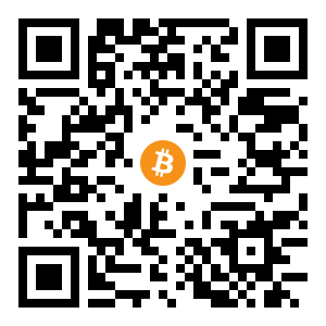 bitcoin:bc1qrzke64t064knar8ws58mr289p83k0px43yjm8y black Bitcoin QR code