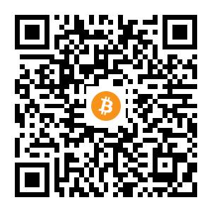 bitcoin:bc1qsmnnln2g8khv8ddqs0pnwd7s4ky8q2agqsug7y black Bitcoin QR code