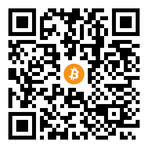 bitcoin:bc1qswtfvkczm0kjty35uaxd97fv6d33llpnpuvfkk black Bitcoin QR code