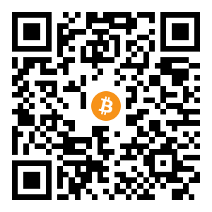 bitcoin:bc1qt86ly3lqcd26uatuzetzkzgqvxw0j58g39fznt black Bitcoin QR code
