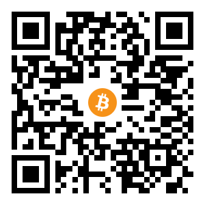 bitcoin:bc1qtau0th5zwem8wmrd2jzpxgdn6uwykglzg050x4qxz9tm9ej5wcksaas2p3 black Bitcoin QR code