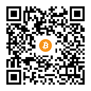 bitcoin:bc1qtef0p08lputg4qazhx2md43ynhc9kp20pn297qnz68068d9z48asmemanj black Bitcoin QR code