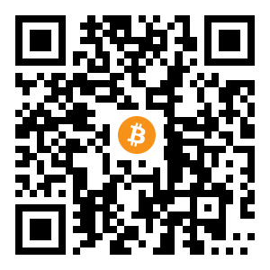 bitcoin:bc1qtfg9m0ftrwtvar8zslwfljwr5ytr3h34567gdr black Bitcoin QR code