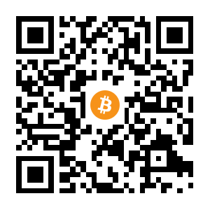 bitcoin:bc1qujq42dcq5a398a3y79gm4hqjgnkcmh7veugz0x black Bitcoin QR code
