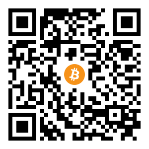 bitcoin:bc1quleydw7xpzffd02ysn2xe65eaxyxg5jhyevswtkpzc8s0kt7tj4sahtlze black Bitcoin QR code
