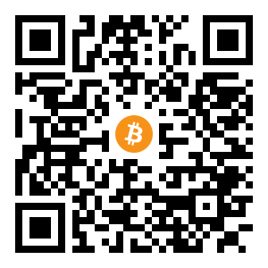 bitcoin:bc1qunj9h8mwkz9egfaymnxa7qumc2ymqucjc0t47s black Bitcoin QR code