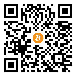bitcoin:bc1qunyjqh4egevphjvjkd29gwlaz625lw7jx7a9vj black Bitcoin QR code