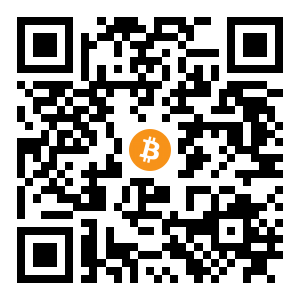 bitcoin:bc1qust35hw05aultnr58a0k8hkxv3ez77keqyl2lv black Bitcoin QR code