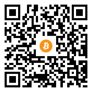 bitcoin:bc1quv39tpcqrmx6eyaz528zfgfl2w9lgszgktqj9fctzn2lk8c6nsaq4reaf7 black Bitcoin QR code
