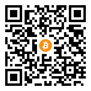 bitcoin:bc1qv2865epe6m4ar9x5qgry8zqzswrrlf6vzmc55e black Bitcoin QR code