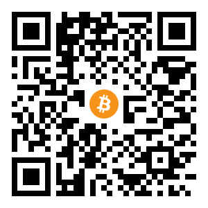 bitcoin:bc1qv7k8dx5q8s54wnlfdfpyjxhn7f492t6dcnh63c black Bitcoin QR code