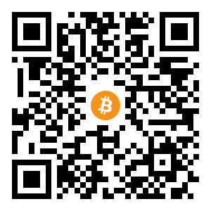 bitcoin:bc1qvej6tny4krg5s3z6rfxutumzpqx8rd5yr0v4ty black Bitcoin QR code
