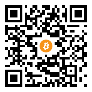 bitcoin:bc1qvktg46pwk2dy7rg6uv43jpucmnh0mx3j3e333g black Bitcoin QR code