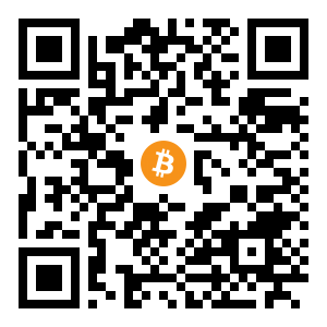 bitcoin:bc1qvqrdfw3xj64myfyed2ffgjmwjlnqcyd76jx4zg black Bitcoin QR code