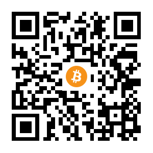 bitcoin:bc1qvvj7pxsu9jcv7q4jvagd9a3h94r7dwywu5g7ez black Bitcoin QR code