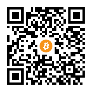 bitcoin:bc1qvxanmqenyj332e5wgxzlf4je2fdpns7fqjhs8j black Bitcoin QR code