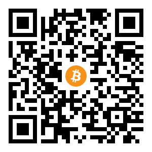 bitcoin:bc1qvxpf7negfa9fkl5tgska3cawgc4uxs6a4ljjtu black Bitcoin QR code