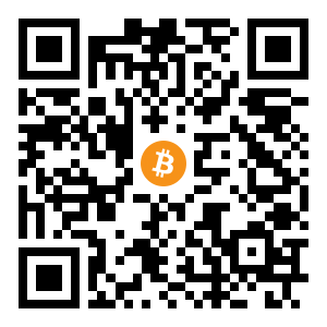 bitcoin:bc1qvxr04l6yjc28ympj06ggef0tejtvtc73dj58nk black Bitcoin QR code
