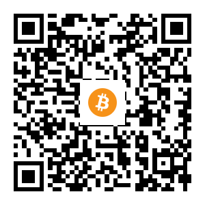bitcoin:bc1qvyjqyles0pp62903f7e8w85urrf77h4mykpsrfk328jtmujs5pusp53fsq black Bitcoin QR code
