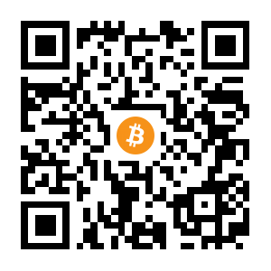 bitcoin:bc1qvz49v4mpc64296ccla8fqfxaltxujmrw7e54vh black Bitcoin QR code