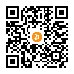 bitcoin:bc1qw5aeffydua89mhaxtszashdqv8g73gfggwrdlc black Bitcoin QR code