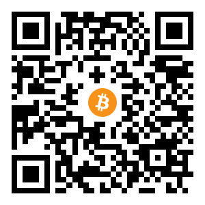 bitcoin:bc1qwf6hku5un79a99gh3j87m9g50fx248f7rq42qdkt9euqffys66cs25k0s7 black Bitcoin QR code