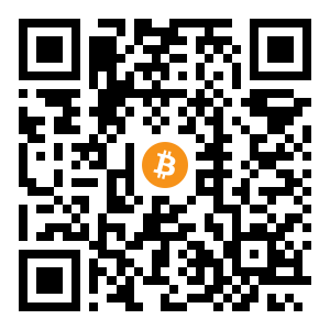 bitcoin:bc1qwrmylgmktm6n75sfw6ufhshv398em07pagwyvr black Bitcoin QR code