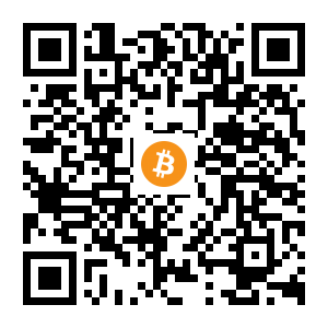 bitcoin:bc1qx2lqz9d45x4v2u5yljd442lzzkekr5ckf7u04u black Bitcoin QR code