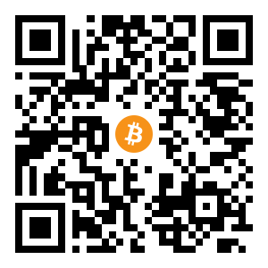 bitcoin:bc1qx3jdwskrverftu75czv64q3608vxsc2xg3t75x black Bitcoin QR code