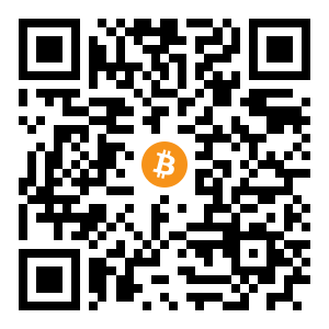 bitcoin:bc1qxapa39gl4xd55hnq7r6t7j00cm8w5jlkg8wp6f black Bitcoin QR code